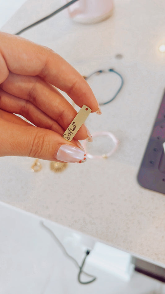 Custom bar and heart