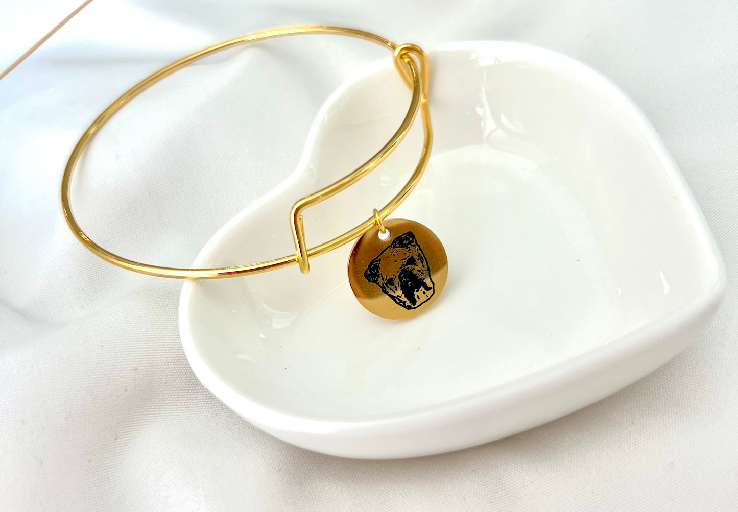 Dog portrait bracelet