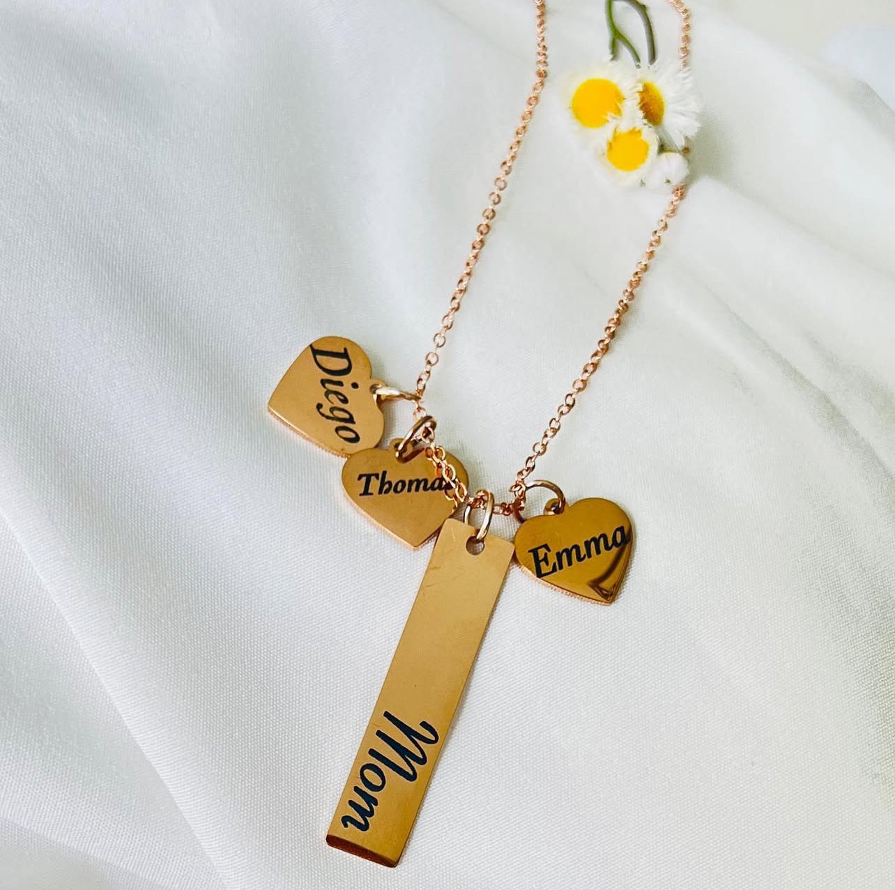 Custom bar and hearts