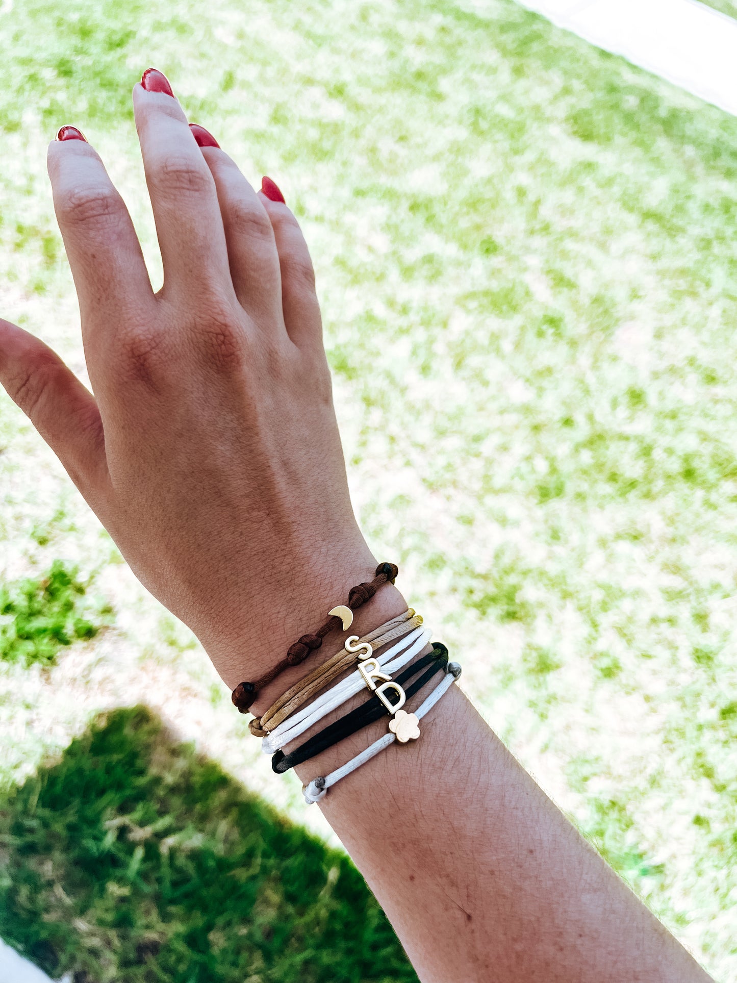 Initials bracelet