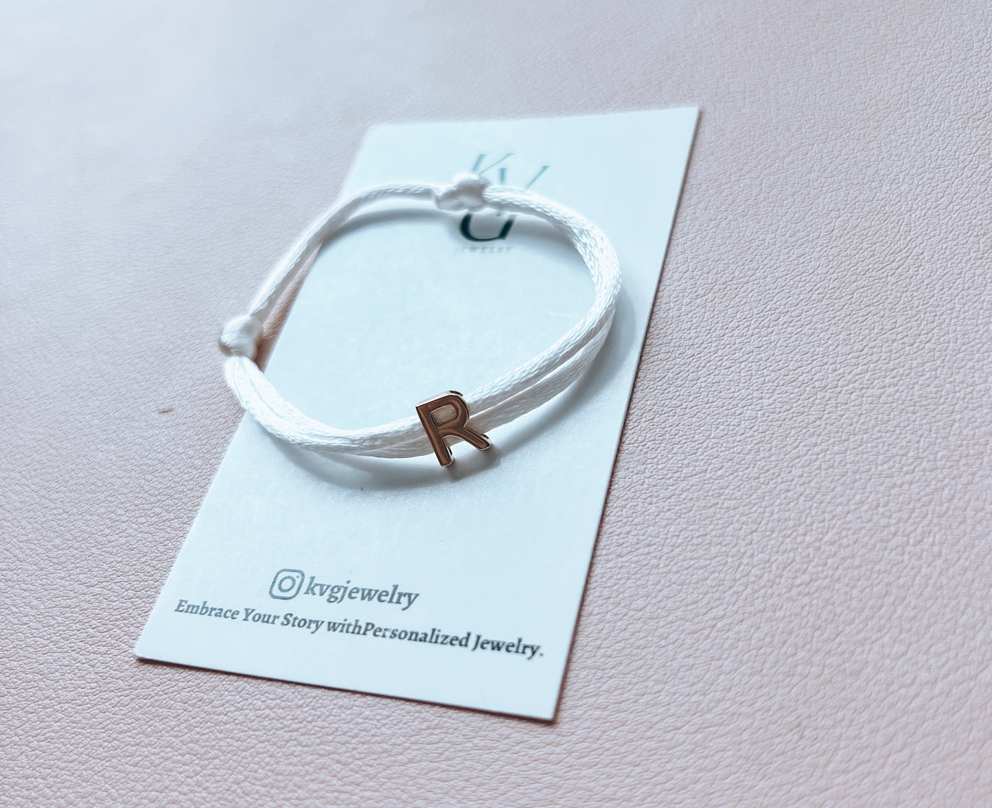 Initials bracelet