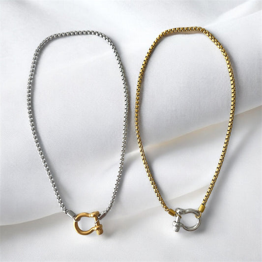 Penelope Necklace Gold & Silver