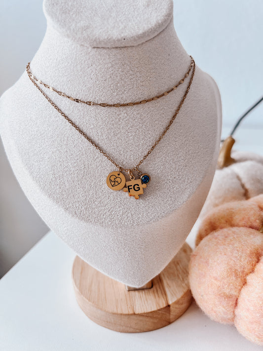 Puzzle Love Necklace