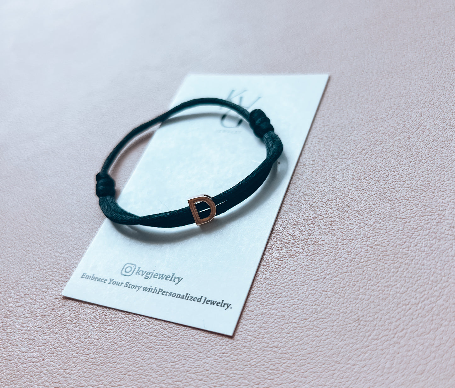 Initials bracelet