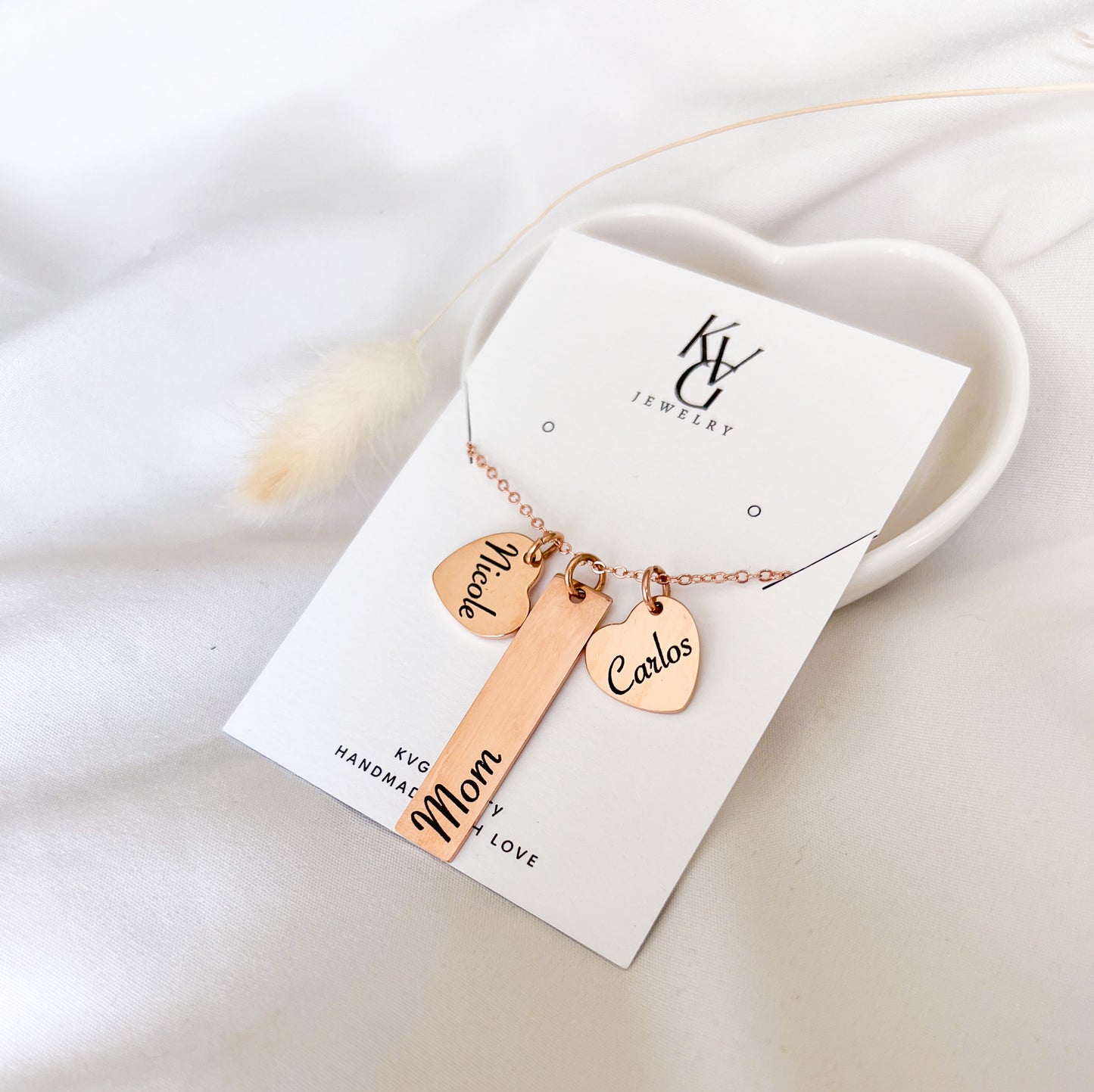 Custom bar and hearts