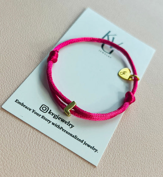 Initials bracelet