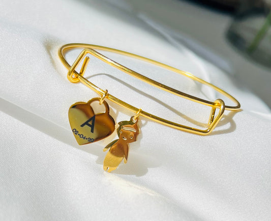 Heart with kid bracelet
