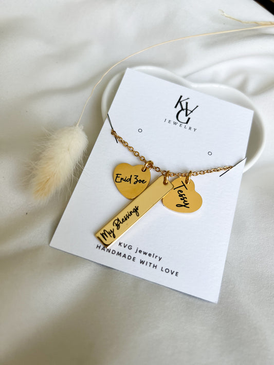 Custom bar and hearts