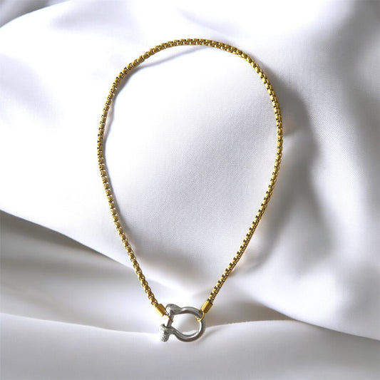 Penelope Necklace Gold & Silver