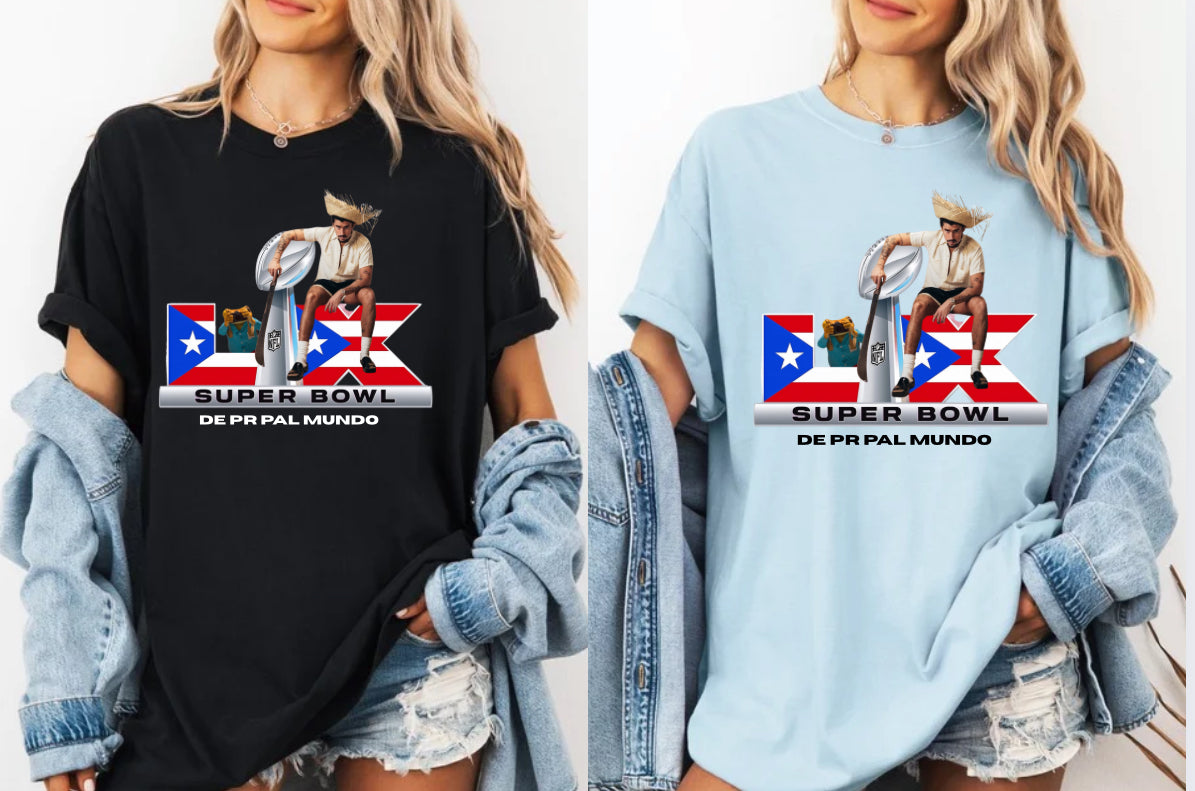 Bad bunny Super Bowl tshirt