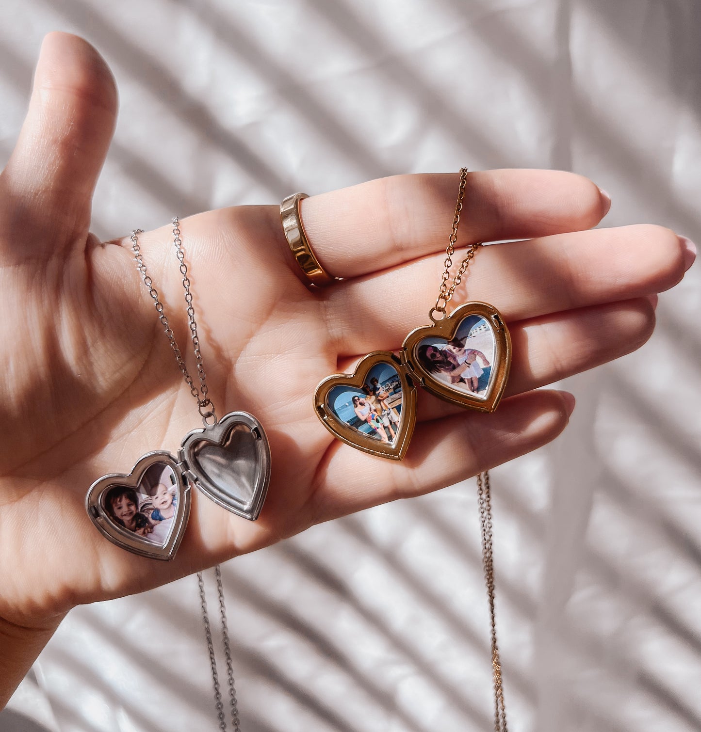 Heart Photo Necklace