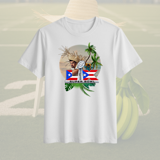 Bad bunny Super Bowl tshirt