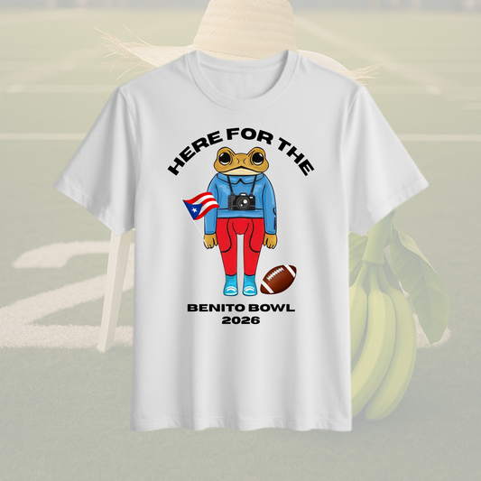 Benito Super Bowl tshirt