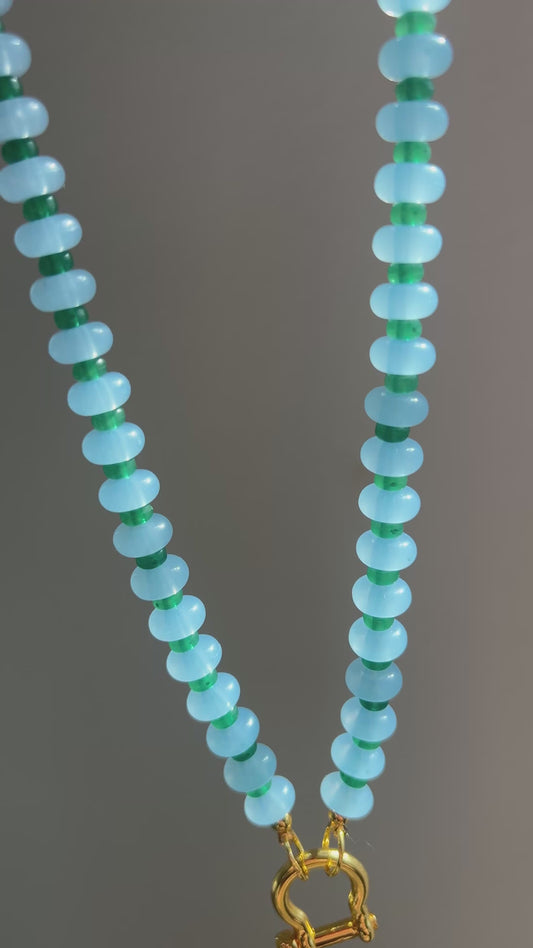 Blue stones Necklace